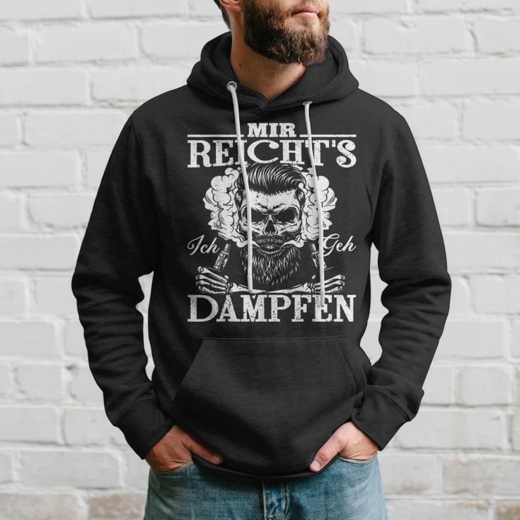 Mir Reicht's Ich Geh Dampfen [German Black Hoodie Geschenke für Ihn